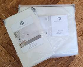 Hotel Collection 766390572960 Supima 1000 Thread Count Ivory King Sheet Set 2pillowcases