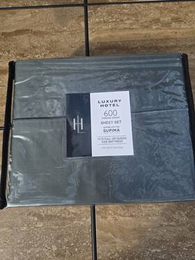 Hotel Collection 840380942800 Luxury 600 Thread Count Supima Cotton Queen Sheet Set Fab Fit Hotel Collection 840380942800 Luxury 600 Thread Count Supima Cotton Queen Sheet Set Fab Fit