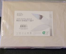 Hotel Sheets Direct 810074700405 3 Piece Bed Sheet Set Twin Size 100% Viscose Derived Hotel Sheets Direct 810074700405 3 Piece Bed Sheet Set Twin Size 100% Viscose Derived