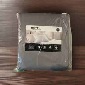 1691380 Hotel Signature 800 Thread Count Cotton 6-piece Sheet Set - Queen Size In Gray