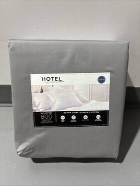 Hotel Signature 840708183700 Sateen 800 Thread Count 6 Piece Queen Sheet Set Color Grey