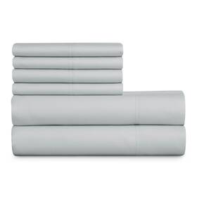 Hotel Style 680358086019 1000 Thread Count Soft Silver Egyptian Cotton Luxury Bed Sheet Set