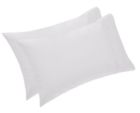 Hs-pc-wht-sd Pinzon By Amazon Egyptian Cotton Sateen Hemstitch Pillowcases 841710122787