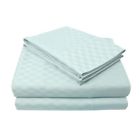 Hsn-300qnsh Chlb Impressions Checkered Bed Sheet Set Queen Light 855031088455