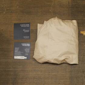 5sn68kft79 Hudson Park 500tc Sateen Wrinkle-resistant Fitted Sheet Sand Brown King