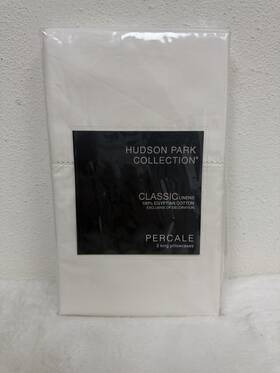 Hudson Park 732995602494 Egyptian Cotton King 2 Pillowcases Vanilla Sky New Hudson Park 732995602494 Egyptian Cotton King 2 Pillowcases Vanilla Sky New
