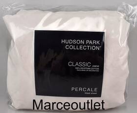 Hudson Park 732998748632 Classic Linens Egyptian Cotton Percale Full Fitted Sheet Blush