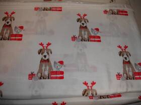 Hunter & Reid 889459557637 New Christmas Holiday Bed Sheets Full Sz Cats And Dogs With Santa Hats Hunter & Reid 889459557637 New Christmas Holiday Bed Sheets Full Sz Cats And Dogs With Santa Hats