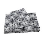 Hy-hhs04-dmbl-q Hollyhome Pieces Ultra Soft Printed Bed Sheet Sets 856035005417