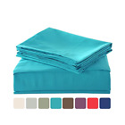 Hy-hhs04-tea-q Hollyhome Soft Hypoallergenic Brushed Microfiber Bed Sheet Set Pieces