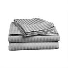 I1500es3425 Unbranded Queen Size Sheet Set In Grey Polyester Microfiber