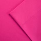 Id20-137 Home Essence Apartment Solid Microfiber Sheet Set Pink 675716526047
