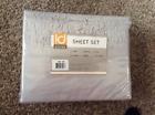 Id20-990 Intelligent Design Ruffled Sheet Set Gray Queen Id20-990 Intelligent Design Ruffled Sheet Set Gray Queen