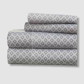 Ienjoy 842933163854 White The Boho And Beyond Premium Ultra Soft Pattern 4-pc. Sheet Set-queen Ienjoy 842933163854 White The Boho And Beyond Premium Ultra Soft Pattern 4-pc. Sheet Set-queen