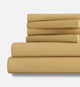 Ienjoy Home 813538020927 Gold Premium Ultra Soft 6-piece Bed Sheet Set Size Queen Ienjoy Home 813538020927 Gold Premium Ultra Soft 6-piece Bed Sheet Set Size Queen