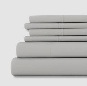 Ienjoy Home 842933152834 Gray Premium Soft Style 6-piece Sheet Set Size Queen Ienjoy Home 842933152834 Gray Premium Soft Style 6-piece Sheet Set Size Queen