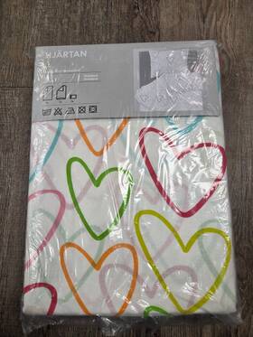 401.015.92 Ikea Vitaminer Hj Rta Twin Cotton Sheets Set Hearts Pattern Pink White New 401.015.92 Ikea Vitaminer Hj Rta Twin Cotton Sheets Set Hearts Pattern Pink White New