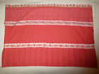 Ikea Minnen Bard Std Pillow Case Pink White Owl Knight