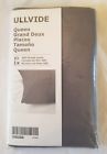Ikea Nwt Ullvide Queen Pillow Case Dark Grey Cotton Blend Ikea Nwt Ullvide Queen Pillow Case Dark Grey Cotton Blend