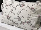 Ikea One Stenort Standard Pillow Sham Red White Blue Floral