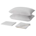 Ikea Skvattram King Sheet Set Percale Tc Cotton Piece New Ikea Skvattram King Sheet Set Percale Tc Cotton Piece New