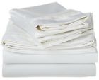 Impressions 1000 Thread Count Egyptian Cotton Solid Sheet Set Size Queen Color White 855031010814