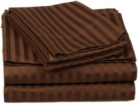 Impressions 190052327535 Superior Egyptian Cotton 600 Thread Count Stripe Deep Pocket Sheet Set Tw Inch Impressions 190052327535 Superior Egyptian Cotton 600 Thread Count Stripe Deep Pocket Sheet Set Tw Inch
