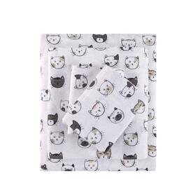 Intelligent Design 086569048936 Cozy Soft 100% Cotton Flannel Print Animals Stars Cute Warm Ultra Cold
