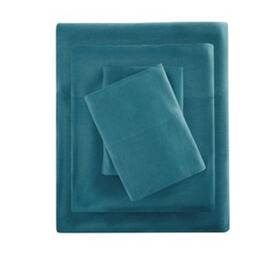 Id20-1252 Intelligent Design Id20-1252cotton Blend Jersey Knit Wrinkle King Teal