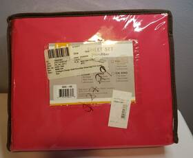 Id20-140 Intelligent Design Microfiber Queen Sheet Set Pink New