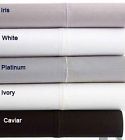 7115qfl790 Iris Collection Hotel 700 Queen Stripe Flat Microcotton Sheet