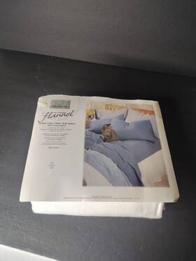 J. C. Penney 550112619015 Heavyweight Flannel Full Flat Sheet 100% Cotton New - Jc Home Collection J. C. Penney 550112619015 Heavyweight Flannel Full Flat Sheet 100% Cotton New - Jc Home Collection