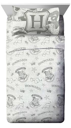 Jay Franco 032281211981 Harry Potter Spellbound 3 Piece Twin Sheet Set
