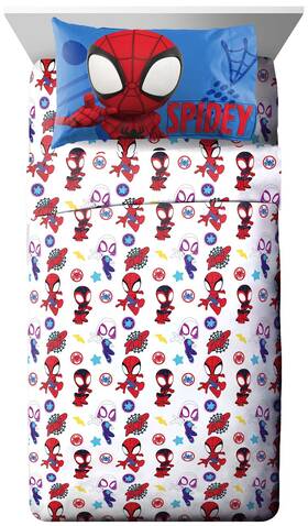 Jay Franco 032281420369 Kids Sheet Set With Fitted Flat Sheets Pillow Cover - Ultra-soft Jay Franco 032281420369 Kids Sheet Set With Fitted Flat Sheets Pillow Cover - Ultra-soft