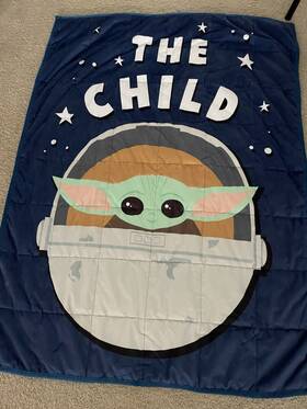 863116 Jay Franco And Sons Star Wars The Mandalorian Grogu Child Weighted Blanket Multi-color 863116 Jay Franco And Sons Star Wars The Mandalorian Grogu Child Weighted Blanket Multi-color