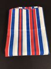 Jcpenney Fashion Manor Vintage Red White Blue Pillowcase Fabric Usa