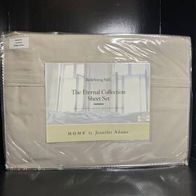 Jennifer Adams 818784027911 Home Eternal Collection 3pc Sheet Set Super Soft Beige Twin