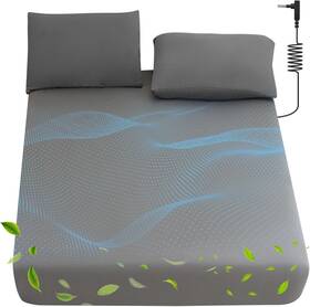 Jessrydo 769083123753 Grounding Sheets King Size 90% Organic Cotton 10% Pure Silver 16 Inch Deep Pocket