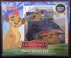 Jf22191wfml Disney Lion Guard Twin Sheet Set Pcs Flat Fitted Standard