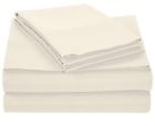 Js-ss-beg-ck Amazonbasics Microfiber Sheet Piece Set King Size Beige New In