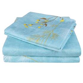 Jsd 190788269468 Dandelion Floral Print Sheet Set Queen 4 Piece Soft Botanical Microfiber She Jsd 190788269468 Dandelion Floral Print Sheet Set Queen 4 Piece Soft Botanical Microfiber She