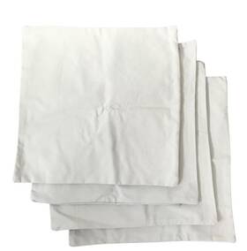 Juvale 843128198200 Set Of 4 Blank Throw Pillow Covers Cushion Cases For Diy Crafts 18 X In
