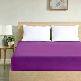 Juwenin 213694650855 Fitted Bed Sheet 1-piece Luxury Quality Wrinkle And Fade-microfiber Bottom S