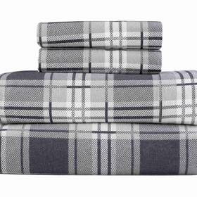 101825-eden Kathy Ireland Home 101825-eden/plaid 100% Turkish Cotton Flannel Sheet Set Size Queen - Plaid 101825-eden Kathy Ireland Home 101825-eden/plaid 100% Turkish Cotton Flannel Sheet Set Size Queen - Plaid