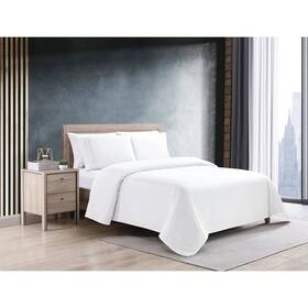 Ki-6p-king-whi Kathy Ireland Home Cool Max 6 Piece Ultra Soft Sheet Set - King White