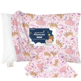 Keababies 810019223891 Toddler Pillowcase 13 Inch X18 - Organic Standard 13x18 Dear Princess