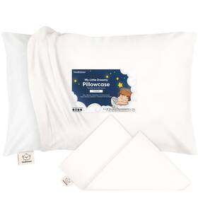 Keababies 810019225062 Toddler Pillowcase 13 Inch X18 - 1pk Standard 13x18 Soft White