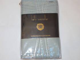 Kelly Wearstler 046249542932 Shoreline King Pillowcases Mint Nip