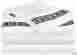 Kendell-cksh-bk Impressions 4-pc Cal King White W Black Greek Key Border Sheet Set 200 Tc