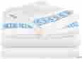 Kendell-cksh-lb Impressions 4-pc Cal King White W Lt Blue Greek Key Border Sheet Set 200 Tc
